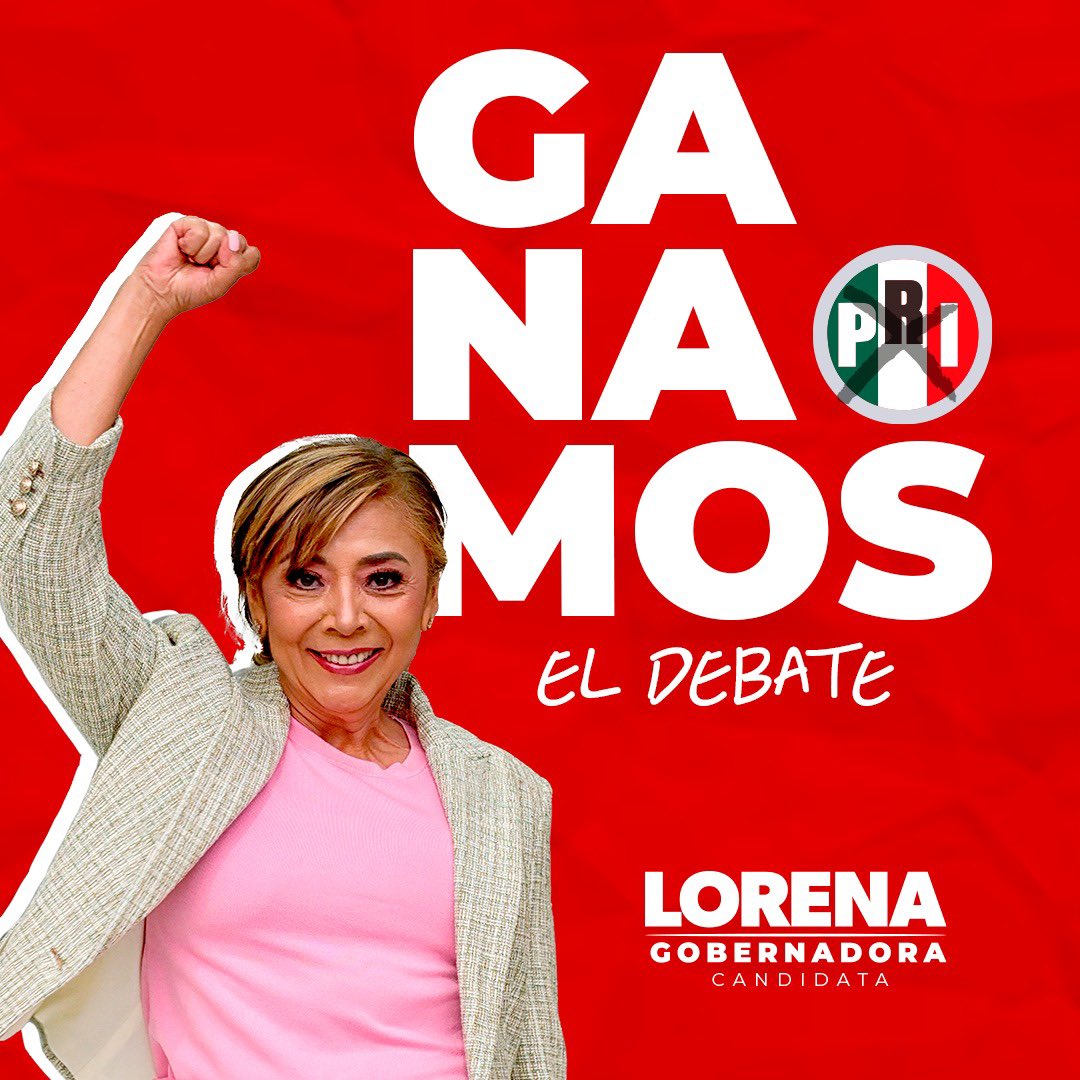 .@lorenabeauregar presentó hoy un plan sólido para que las familias tabasqueñas vivan mejor. ¡Enhorabuena por ganar el segundo debate! #TabascoMereceMás #LorenaGobernadora #FuerzaYCorazónPorTabasco #VotaPRI 🟢⚪️🔴