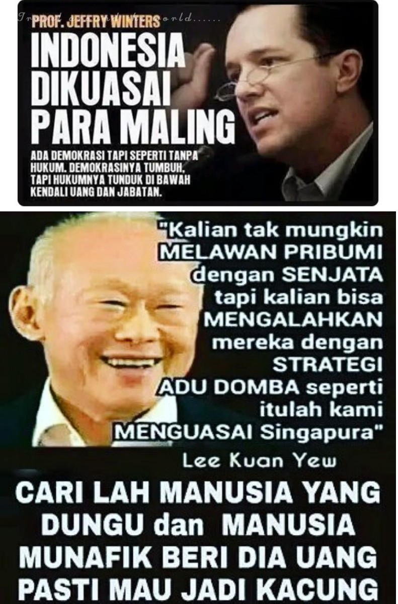 ForRezim's tweet photo. SEDANG BERJALAN DI INDONESIA.

Manakala suatu negara memaksakan yg jadi Presiden dari cara curang?
NEGARA TSB JELAS DI PIMPIN KAWANAN PENJAHAT

Penjahat tdk membangun Negara 

Penjahat hanya membangun KELUARGA/MERUSAK NEGARA
👇
MK di dlm rezim penjahat?!
https://t.co/DqYvrli8XT https://t.co/DSuvyI7AJ3
