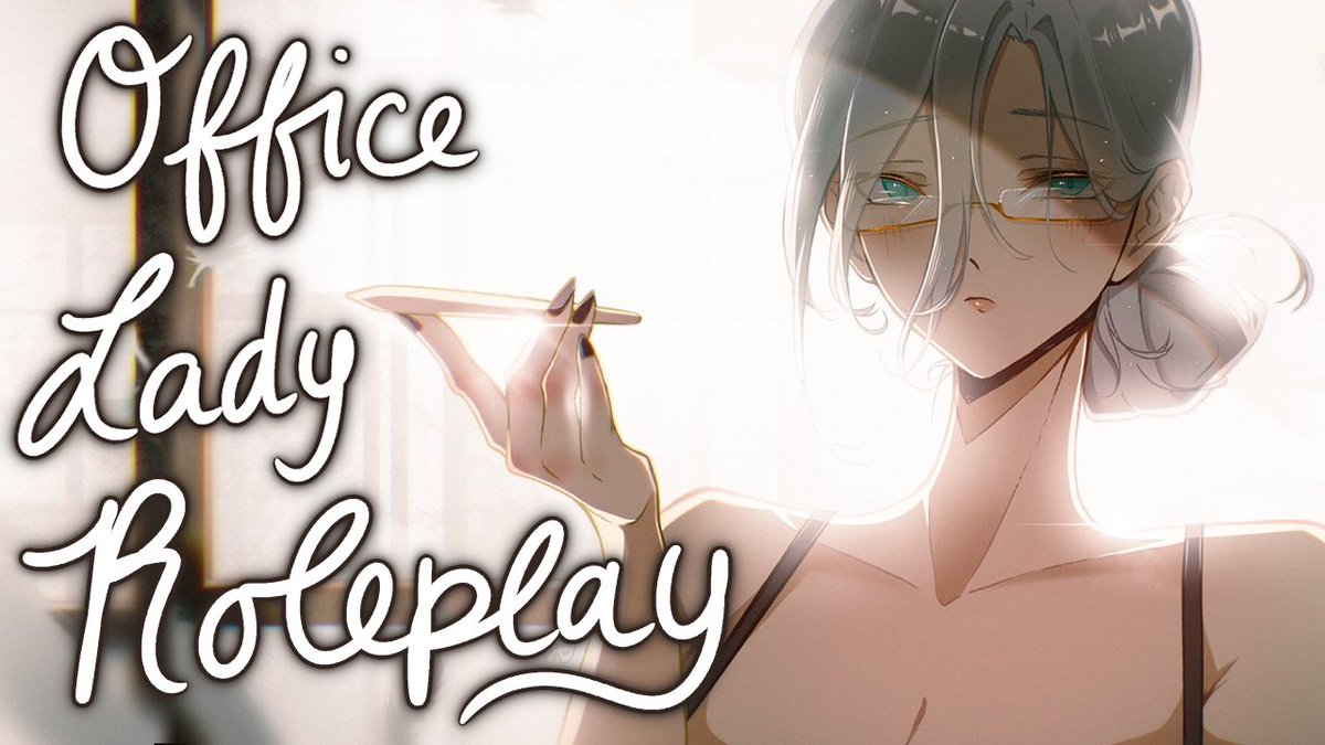 Waiting room~! Live in about 6 hours~! 🔽 youtube.com/live/gtnTzZYe9… ⏰3pm pst | 10pm gmt | 7am jst Come to my office at noon sharp. A minute too late, and there'll be... repercussions.💋 art: @/hiimeiree
