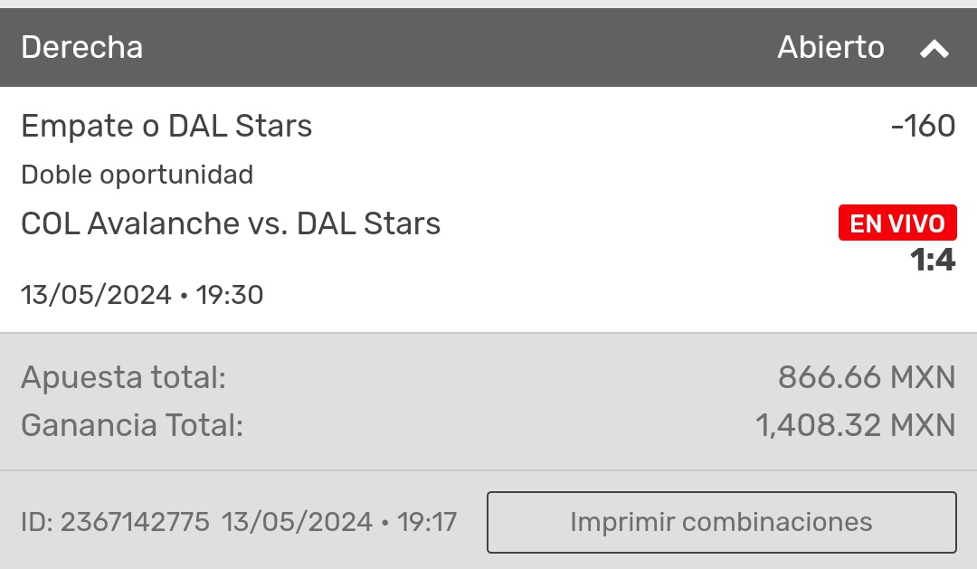 HuskyPicks's tweet image. #TexasHockey DC 💵🫰🏽
#StanleyCupPlayoffs 🏒

Yaaaaae MF 🔥
Vamooooos carajooooo

#SharpAction 🦈