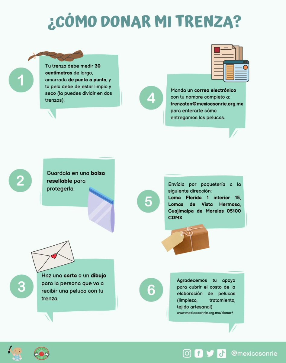 En el partido comentamos la enorme iniciativa de @rayadas con <a href="/MexicoSonrie/">MÉXICO SONRÍE ®</a>.
Donar cabello para hacer pelucas para pacientes con cáncer.
Si ustedes quieren unirse 🩷, pueden enviar su trenza por correo 🙏💇🏻‍♀️. 

<a href="/bernardodlgarza/">Bernardo de la Garza</a>