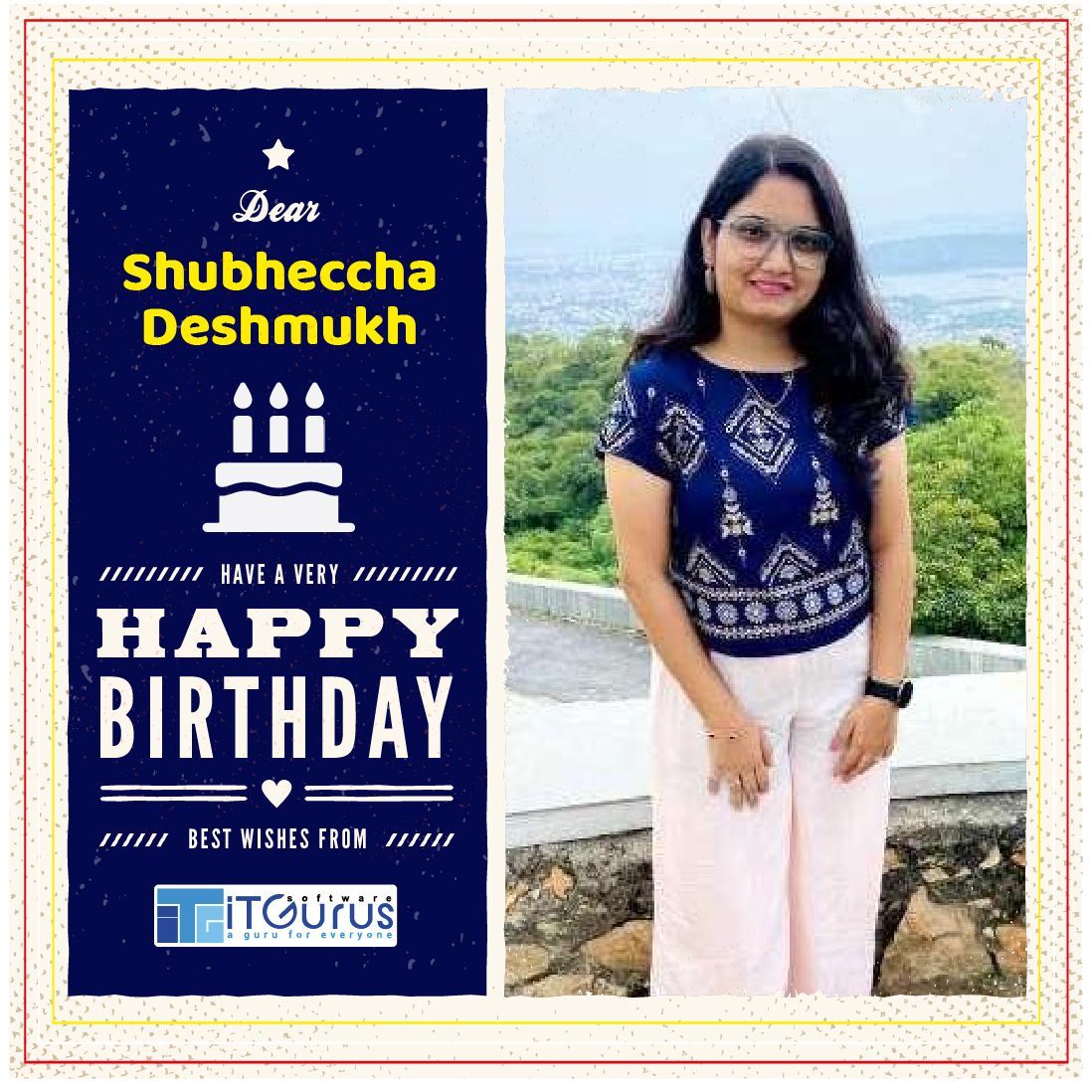 Celebrating the awesome person you are today and always!
Happy Birthday to @ Shubheccha Deshmukh from Team iT Gurus Software!

#birthday #birthdaycake #birthdayparty #birthdaycakes #birthdayballoons #birthdaydecoration #happybd #happybday #birthdayinoffice