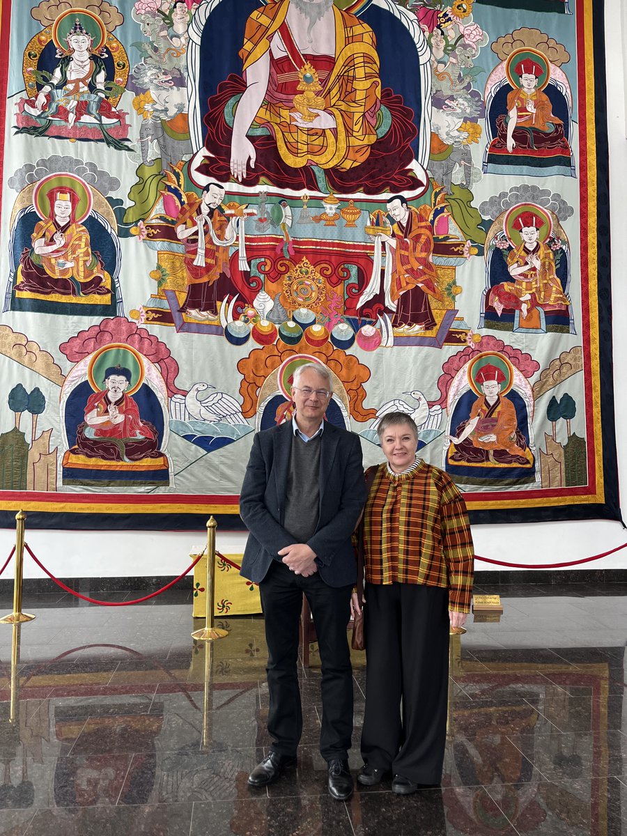 Ambassador Kimmo Lähdevirta concluded his first visit to Bhutan last week, presenting credentials to His Majesty The King & discussing bilateral ties with Bhutanese ministers. Exciting prospects ahead for #Finland-#Bhutan ties in ICT, green energy, education, among others. 🇫🇮🤝🇧🇹