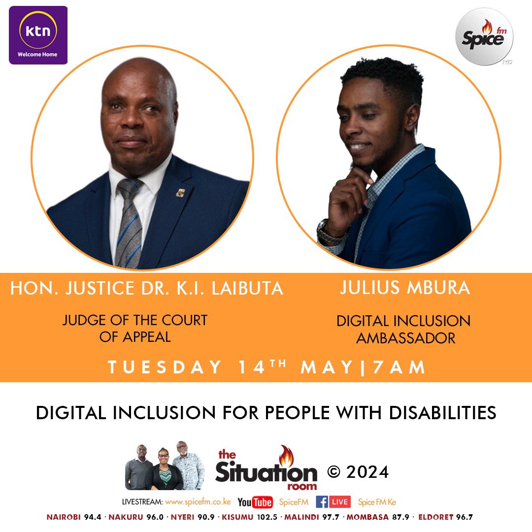 Digital inclusion for people with disabilities. 7-8 am in #TheSituationRoom Livestream: youtube.com/live/cQP5I99NH…