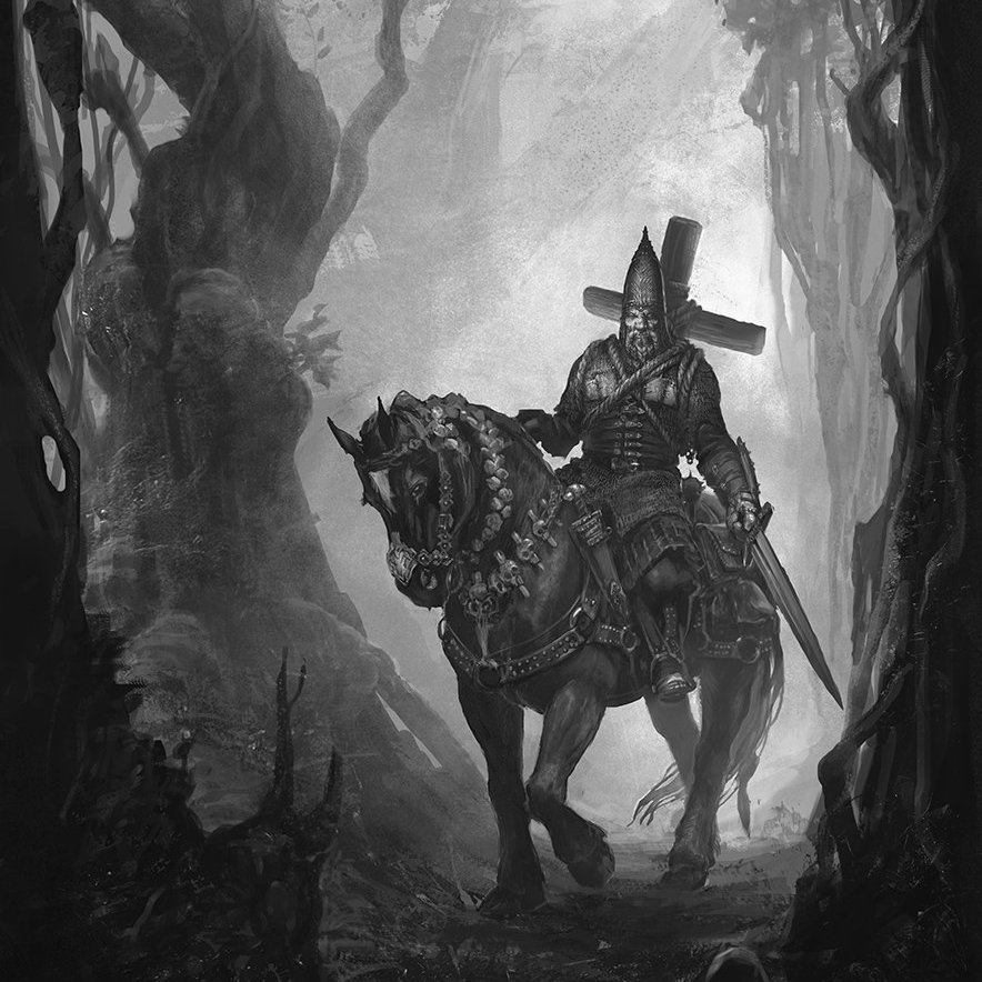 Vampire Hunter by Andrei Riabovitchev #gothic #Vampire #forests #HUNTER #otherworlds