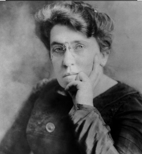 'Hayat formüllerden ibaret değildir.' #EmmaGoldman 💜🖤 (27. 6. 1869 - 14. 5. 1940)