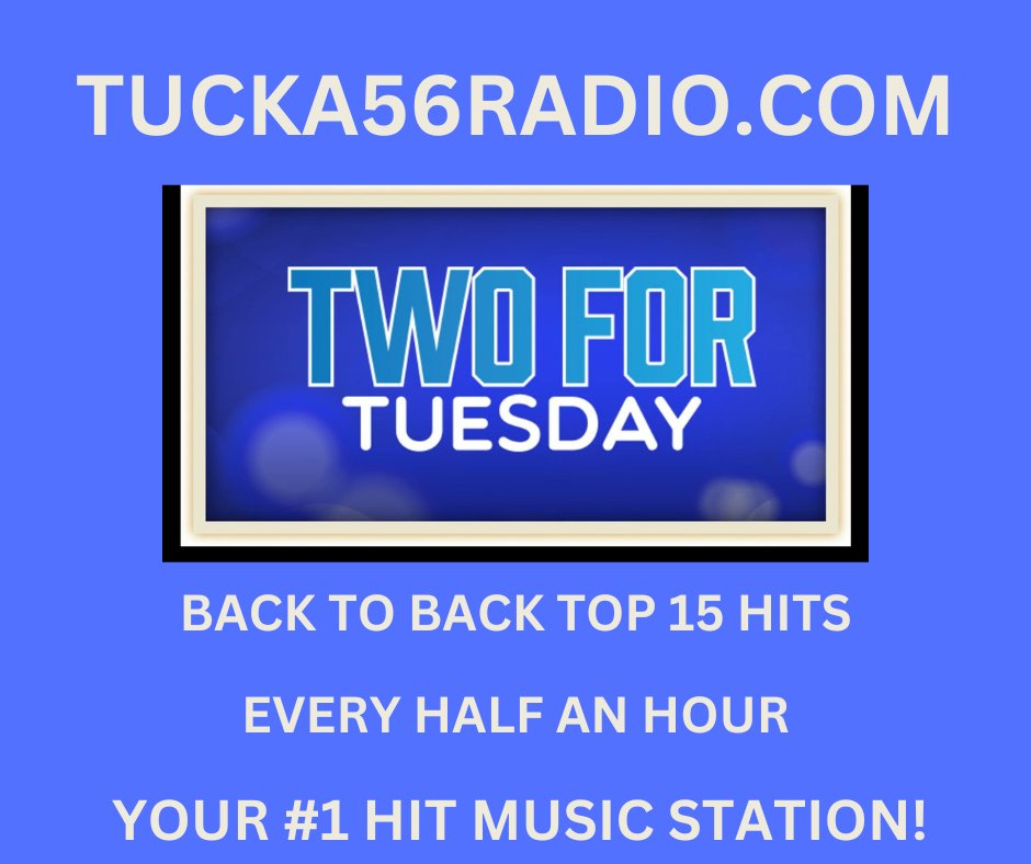 #NowStreaming #2fortuesday 
In The US and around the world #Japan
#ontheradio #TUCKA56RADIO 
#ListenNow #Worldwide
#TodaysHottestHits #BTS
Your No. 1 #HitMusicStation 
TUCKA56RADIO.COM 
radio.garden/listen/tucka56