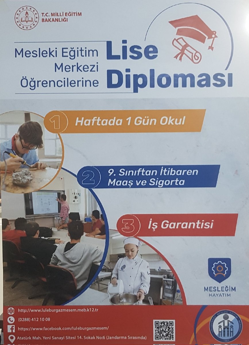 9. Sınftan itibaren maaş ve sigorta yazıyor ama eksik bilgi var ... Emeklilikte geçmeyen kısa kollu sigorta yazması gerekir... @tcmeb @csgbakanligi @Akparti @herkesicinCHP @csgbakanligi @sgksosyalmedya @MHP_Bilgi Çırak Stajyer Pişman #MeslekOkullarınaTeşvikTamSigortaylaOlur