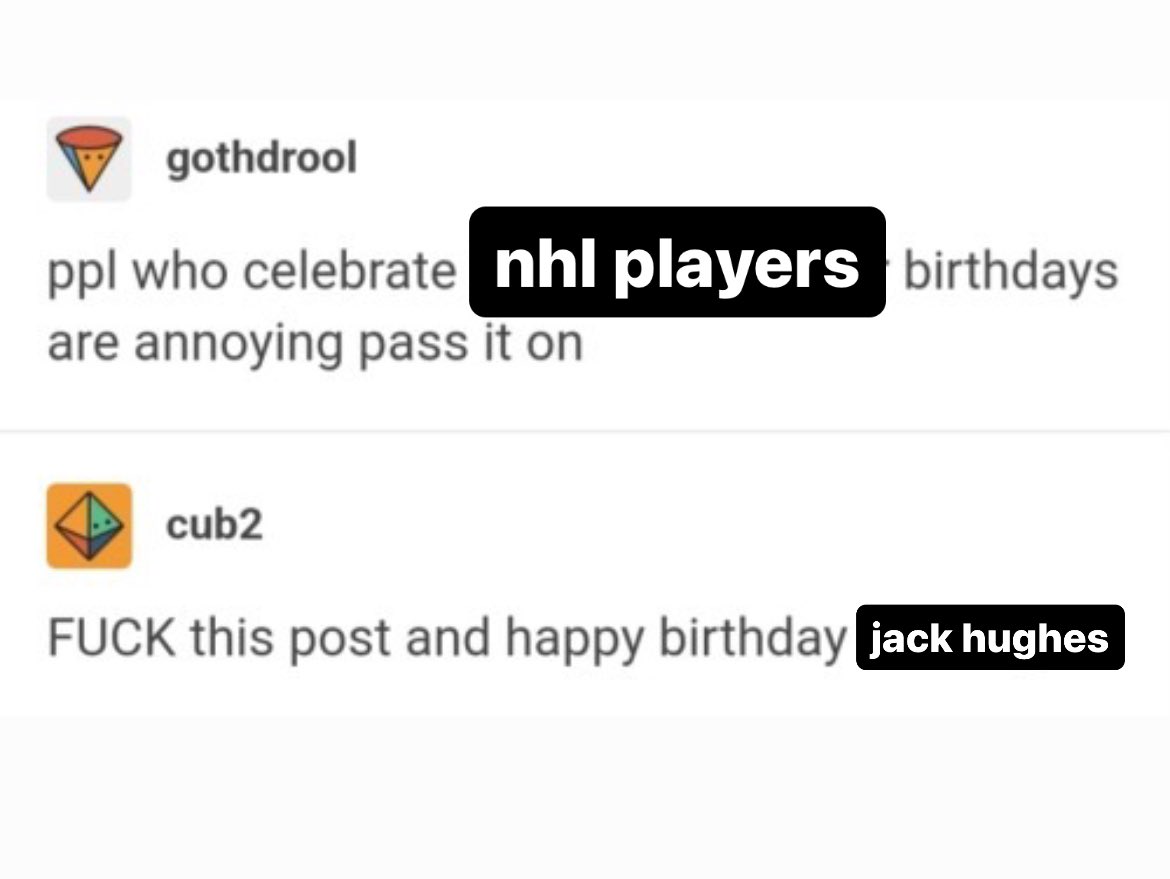 happy jack hughes day to those who celebrate