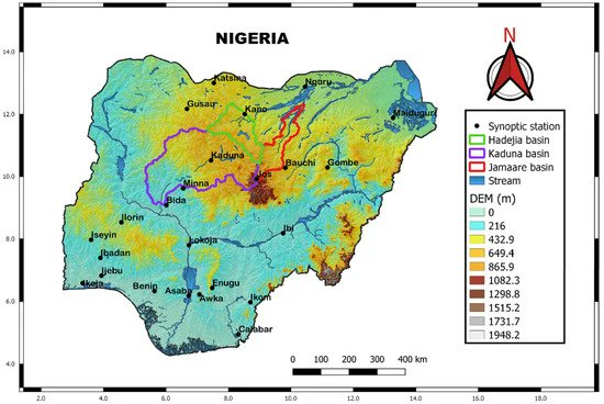 Testing the mHM-MPR Reliability for Parameter Transferability across Locations in North–Central Nigeria Full access: mdpi.com/2306-5338/9/9/… by Kingsley Nnaemeka Ogbu, Oldrich Rakovec et al