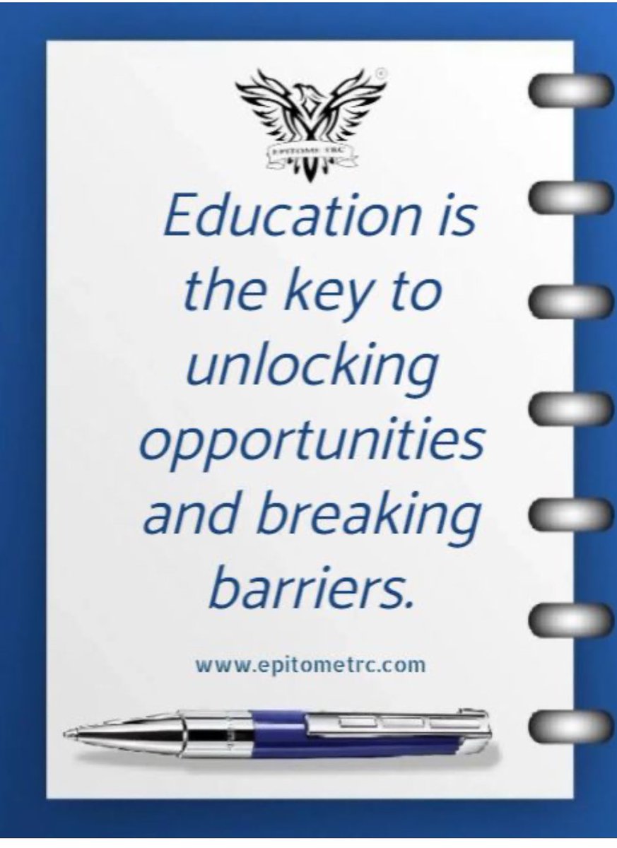 #epitometrc #motivationalmindset #education #learning #beatrestrictions #opportunities #breakingbarriers