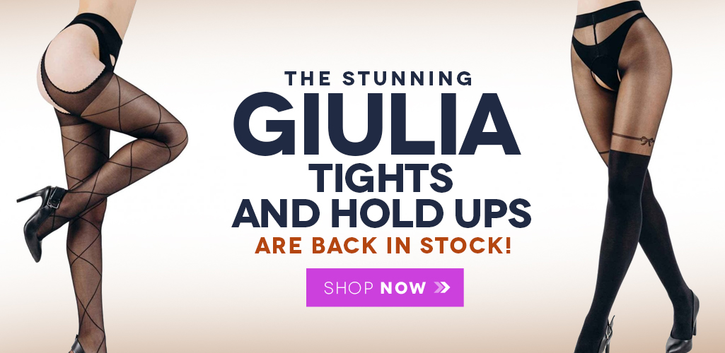 Our Bestselling Giulia Products Are Back In Stock 🙌
Shop The Range at: tightstightstights.co.uk/giulia-m55
#Giulia #tights #holdups #hosiery #legwear #crotchlesstights #patternedtights #nylons #diamondpattern #bowtights #blacktights #GiuliaTights