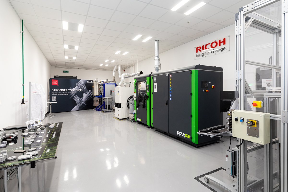 TECHNOLOGY TUESDAYS 🤩 Today, we’re shining a spotlight on RICOH’s own unique #aluminium #BinderJetting technology (BJT). Visit the @Ricoh3D website to find out how BJT works and learn more about our latest developments: link.ricoh-rpl.com/Ricoh3D-bjt-pr…