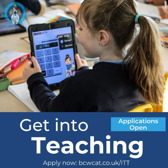 Want to get into teaching? Come and train to be a teacher with us. Learn on the job at some of our amazing 17 Primary Schools or 2 Secondary Schools in our Trust. In partnership with @LeedsTrinity @bcw_cat Apply now!