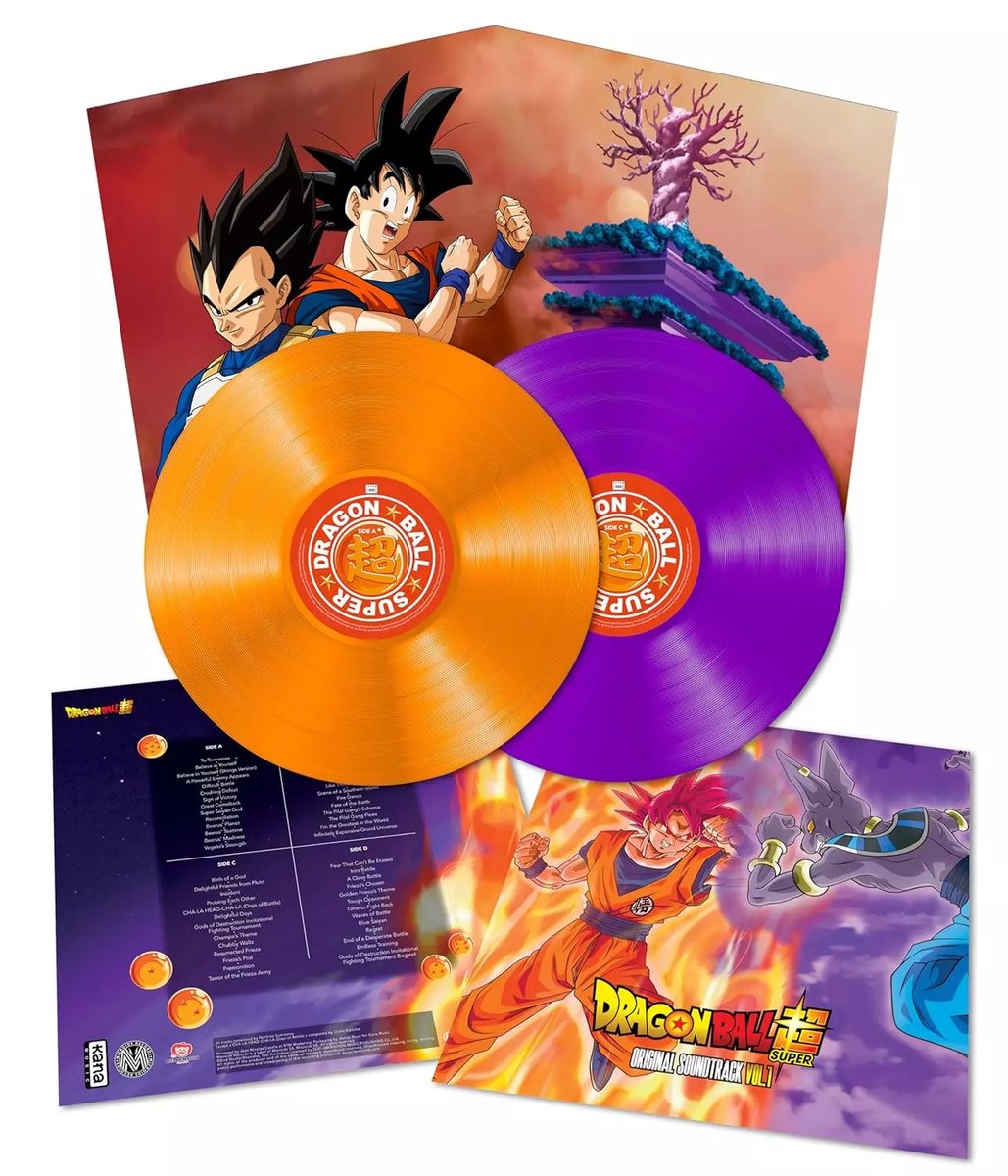 L'original soundtrack de Dragon Ball Super arrive en vinyle chez @MicroidsRecords manga-news.com/index.php/actu… #OST #DragonBall #DragonBallSuper #vinyl #vinyladdict #vinylrecord #vinylcollector #vinylcommunity #animevinyl