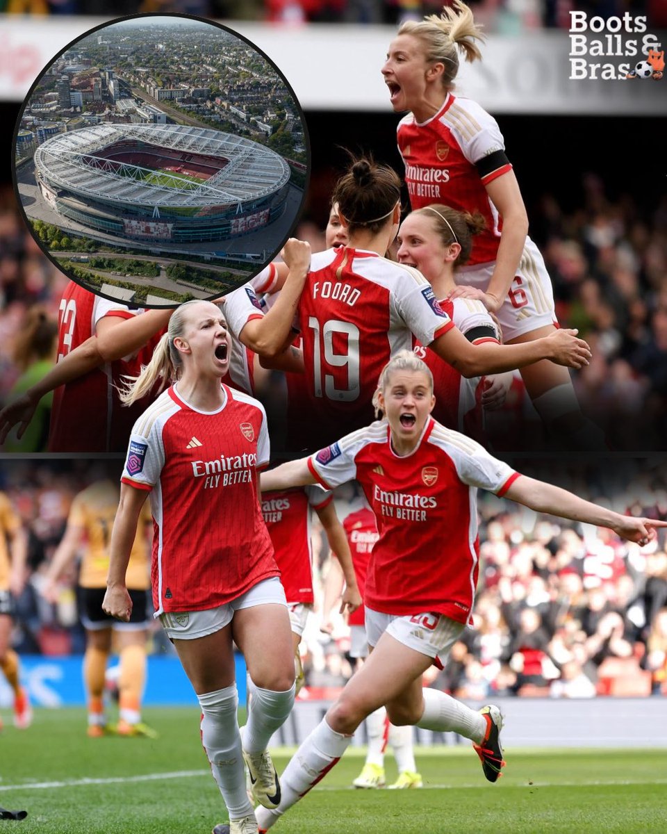 🚨The Emirates Stadium is set to become the main home for @ArsenalWFC next season! 🏟️ 🗣️ There will be a minimum of 11 games played, including eight @BarclaysWSL matches and 3 UWCL games, if they fail to qualify for group stages, they play all league matches at the stadium.