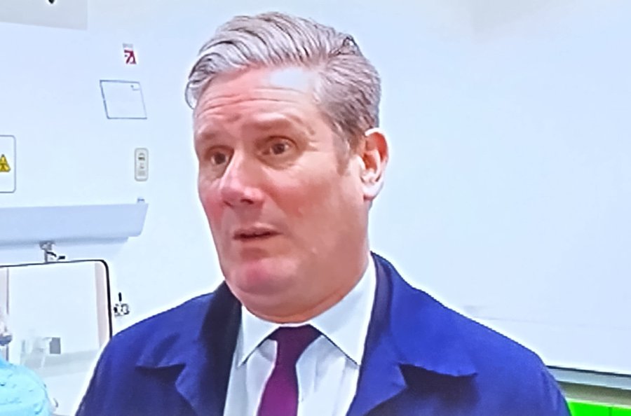 Labour are going to deliver What? A bucket of Starmer's broken pledges