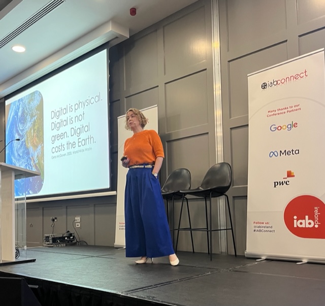 IAB Ireland (@iabireland) on Twitter photo 'Individually we are a drop. Together we are an ocean' Amazing to hear Laura Wade <a href="/emc_uk/">EssenceMediacom UK</a> <a href="/GroupMIreland/">GroupM Ireland</a> sharing their work with partners, clients and industry to be #AdNetZero for Scope3 by 2030 <a href="/IAPI_Updates/">IAPI</a> #IABConnect 'Individually we are a drop. Together we are an ocean' Amazing to hear Laura Wade <a href="/emc_uk/">EssenceMediacom UK</a> <a href="/GroupMIreland/">GroupM Ireland</a> sharing their work with partners, clients and industry to be #AdNetZero for Scope3 by 2030 <a href="/IAPI_Updates/">IAPI</a> #IABConnect