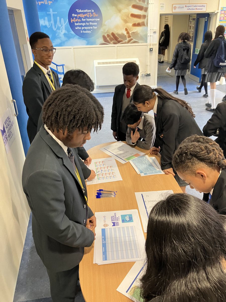 This week is Mental Health Awareness Week and the theme is #MovingMoreForOurMentalHealth our 6th formers are encouraging students to sign up to an array of active clubs to promote positive mental health! @mentalhealth @CharitySANE @YoungMindsUK @lbbdcouncil @BrentwoodRC