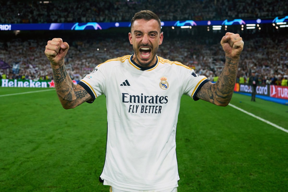 🔴 Le Real Madrid voudrait GARDER Joselu pour la saison prochaine mais l'encourage à écouter les offres ! 👀🤍 Le club lui a rappelé que des renforts arrivaient en attaque, alors que l’Espagnol souhaiterait rester. 🗞 @relevo