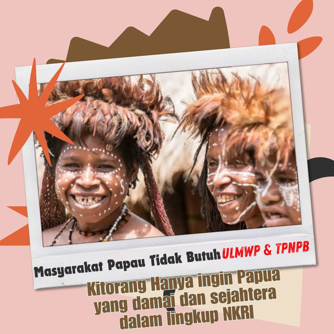 Masyarakat Papau Tidak Butuh ULMWP & TPNPB

Kitorang Hanya ingin Papua yang damai dan sejahtera dalam lingkup NKRI