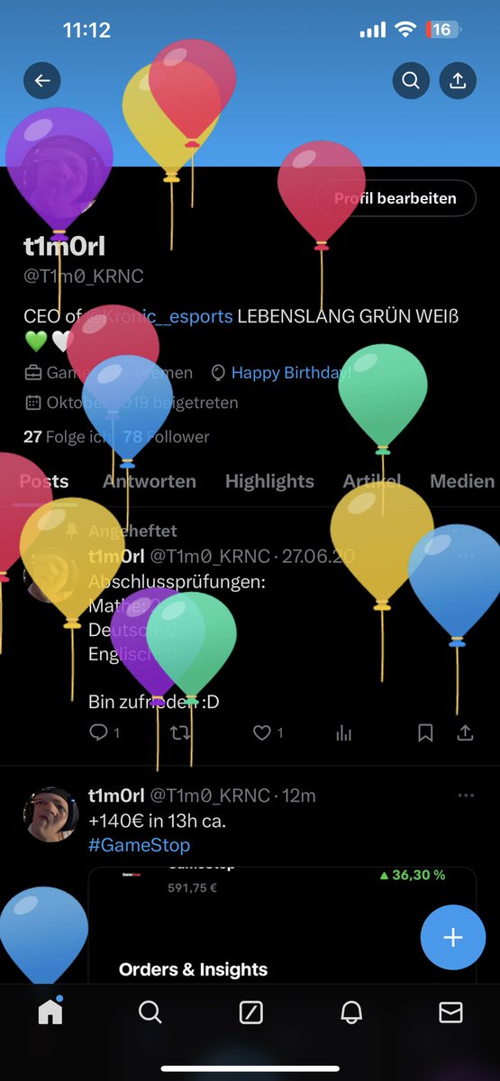 Was wollen diese ganzen Luftballons von mir?
