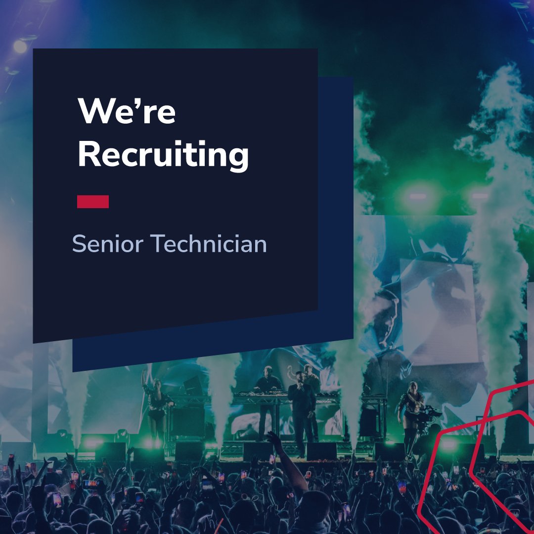 We're Recruiting!

We have an exciting opportunity for a Senior Tech to join our team based at our Middlesbrough Head Office &amp; Warehouse

We're looking for an experienced tech with an in depth knowledge of either lighting, audio or video. 

For more info:
axiomevents.co.uk/about/jobs/sen…