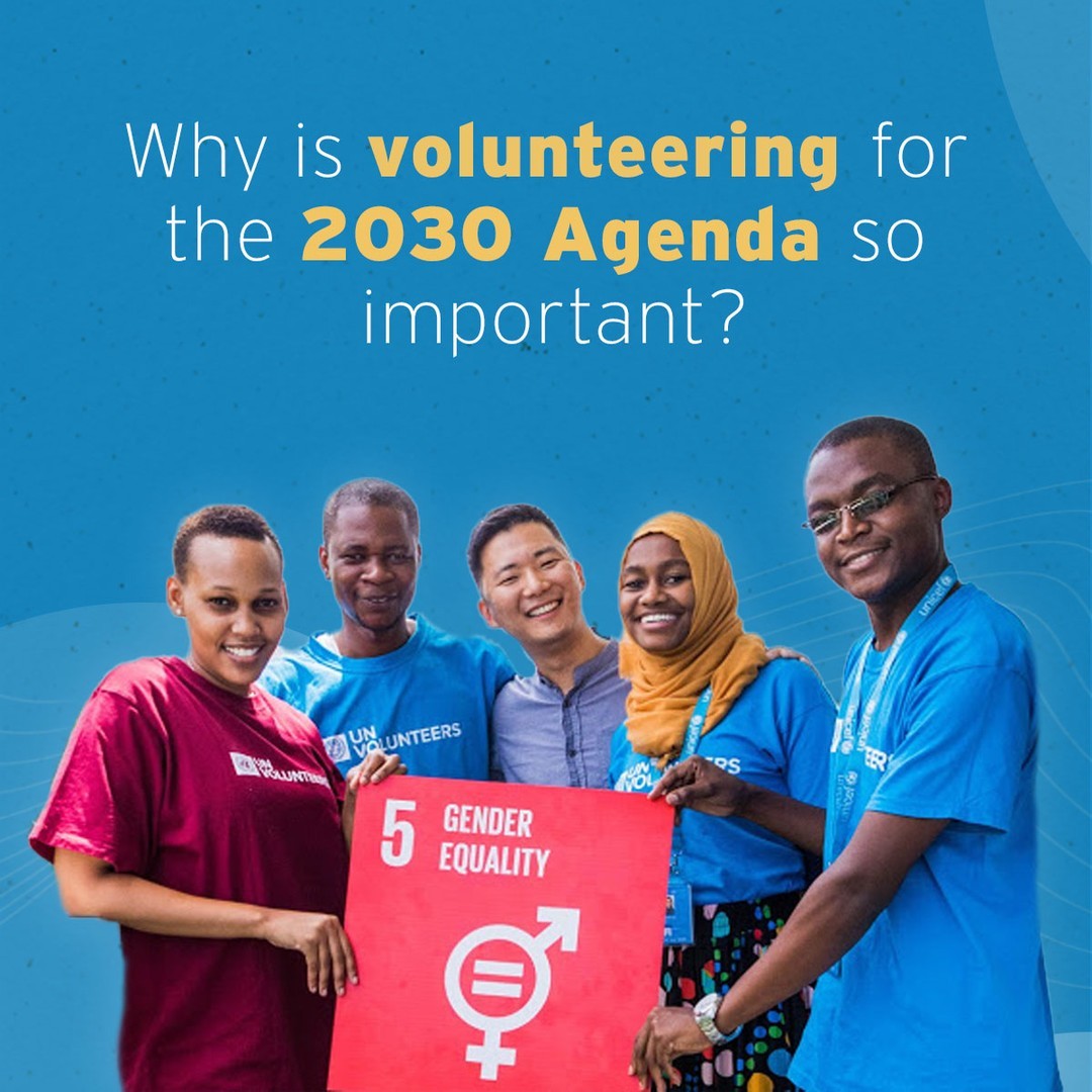 We cannot achieve the 17 #GlobalGoals unless we all work TOGETHER 💙 To achieve the #2030agenda we need to: 📢promote & highlight the contribution of volunteers for #SDGs, 📊 exchange information and best practices on volunteering, 💪enhance volunteering opportunities.
