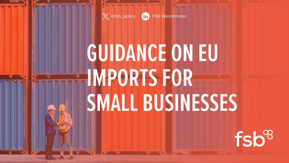 fsb_policy: The Government has launched a new site to answer FAQs about the Broader Target Operating Model (BTOM) and new EU import controls 🚚 📦 It covers a range of topics, from plant and animal product imports to required documentation and import ch…