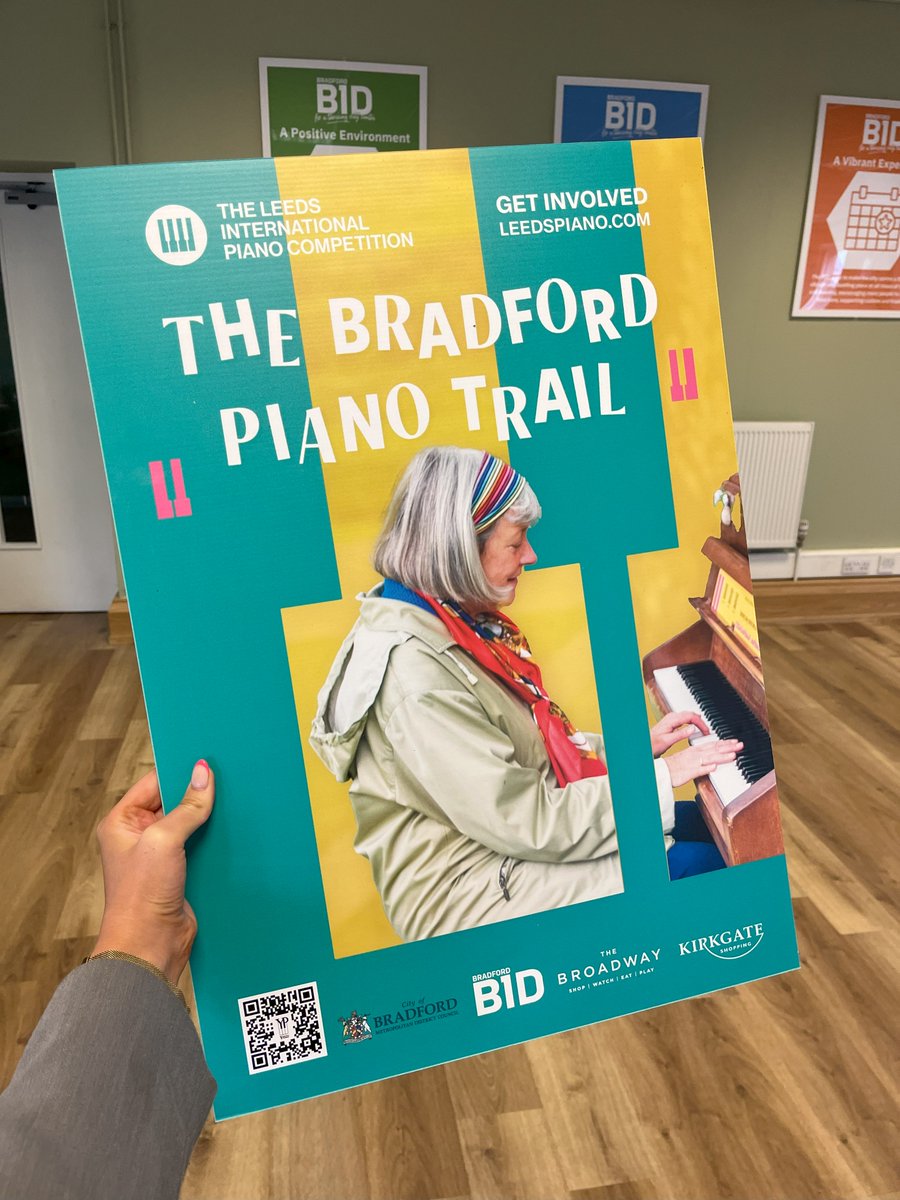 This Saturday, the Bradford Friendship Choir are performing on the Bradford Piano Trail at 1pm at @TheBroadwayBrad and 2pm at @KirkgateCentre! #Bradford #BradfordShopping #BradfordPianoTrail