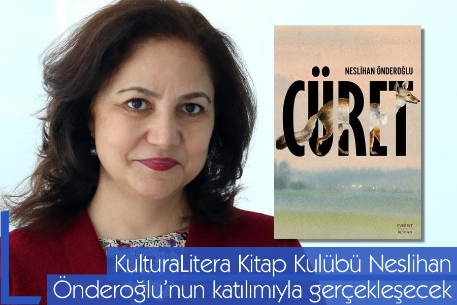 KulturaLitera Kitap Kulübü Neslihan Önderoğlu’nun katılımıyla gerçekleşecek Oylum Yılmaz ve Şule Tüzül’le KulturaLitera Kitap Kulübü bu ay Cüret adlı romanıyla Duygu Asena Roman Ödülü’nün yeni sahibi olan Neslihan Önderoğlu’nu ağırlıyor. Buluşma @gatherinlife platformunda 🖊️