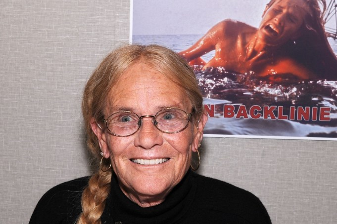 Actress, stuntwoman and champion swimmer Susan Backlinie, who played the shark's first victim in the opening scenes of Steven Spielberg's film Jaws nearly 50 years ago, has died at the age of 77.