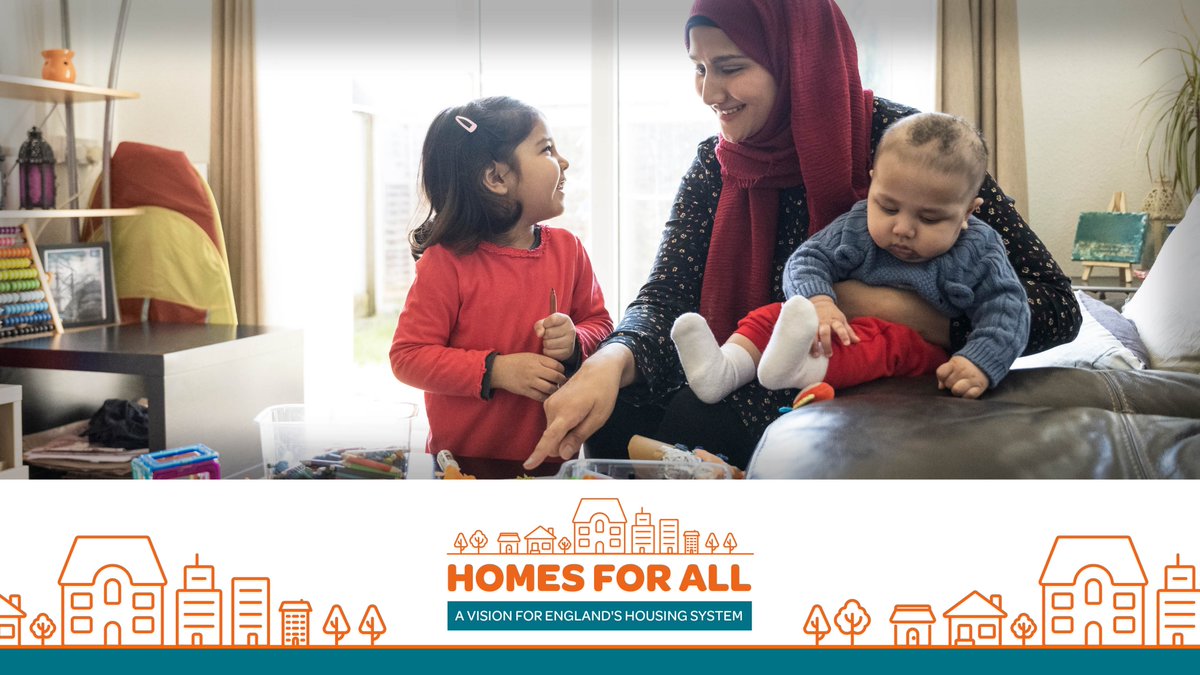 Home is a place that supports our health, provides community and enables our children to thrive.  
Home is the foundation of our lives. 
But for millions living in temporary, unsafe accommodation, that isn’t the reality.
It’s time for change: homesforall.org.uk #HomesForAll
