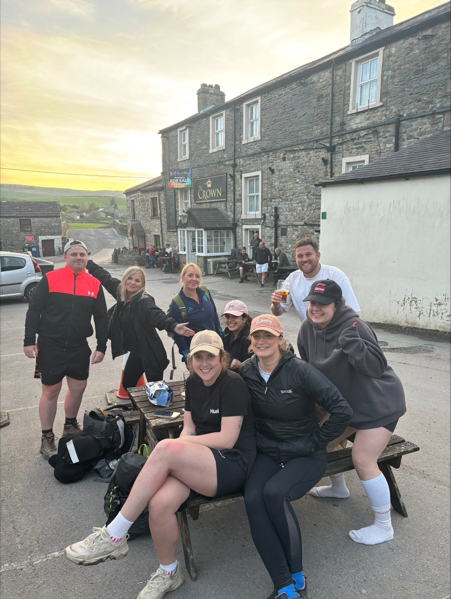 10.5 hours, 24 miles, 3️⃣ #Yorkshire Peaks done ✅ 

Amazing effort from @TotalTProvision who tackled the Yorkshire 3 Peaks to support our work with survivors of #ModernSlavery.

There is still time to celebrate their efforts ➡️ causewaycharity.enthuse.com/pf/total-tp

Thanks, team! #Fundraising