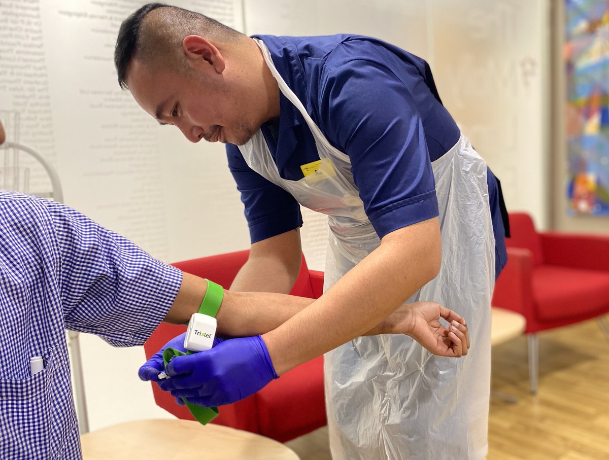 This #LondonGreenerNHSWeek, we're pleased to share our newest roll out of reusable tourniquets across our hospitals.

Initially trialled in our cancer centre, these hygienically reusable tourniquets are expected to save around 6,000kg of carbon emissions per year! #oneteam