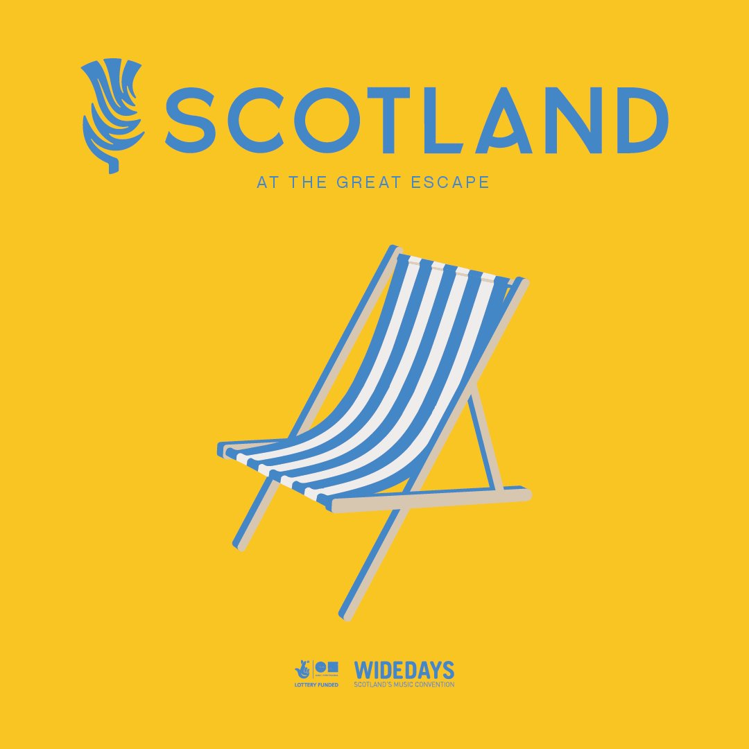 We’re in Brighton this week with @CreativeScots, showcasing some great music from Scotland 🏴󠁧󠁢󠁳󠁣󠁴󠁿 The Scotland at @thegreatescape showcases take place from 12.30-16.00 on Thursday (Horatios) and Friday (Brighthelm). Find out more 👉 wide.ink/tge