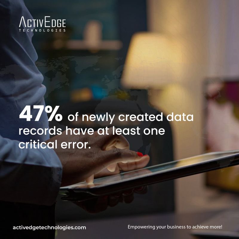 In the era of #BigData and #Al, data integrity is key for success.
At ActivEdge Technologies, we excel in #dataintegrity solutions, rectifying discrepancies across systems. Let's elevate your data strategy and fuel your success today!
#ActivEdgeTech #Datalntelligence
#ITsolutions