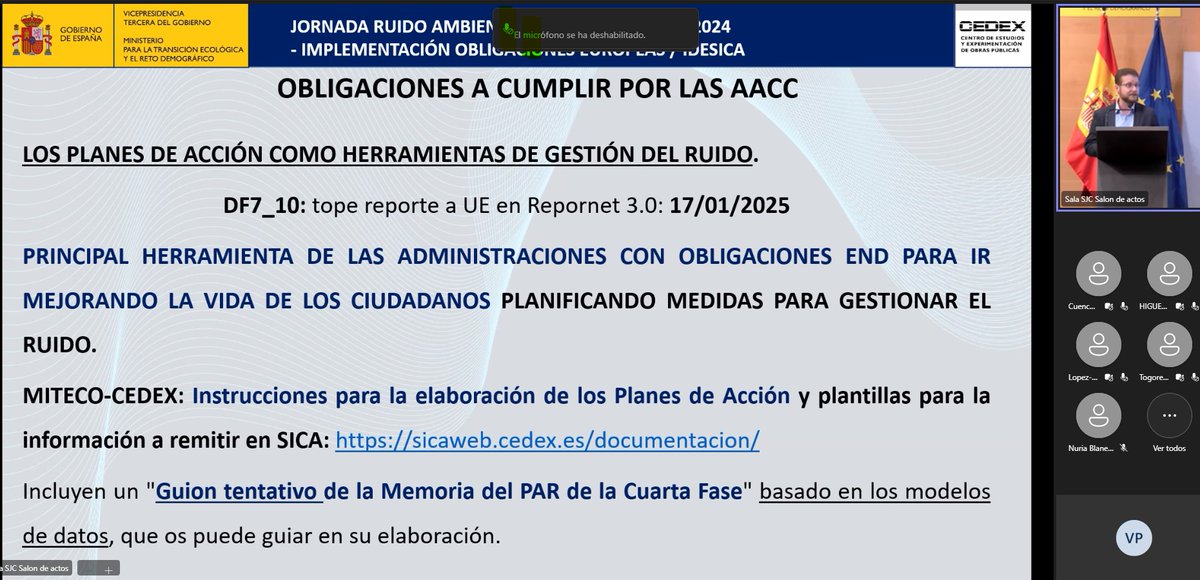 ✍️💻Los planes de acción contra el ruido obligatorios, una herramienta de gestión en favor de la ciudadanía sicaweb.cedex.es/documentación/