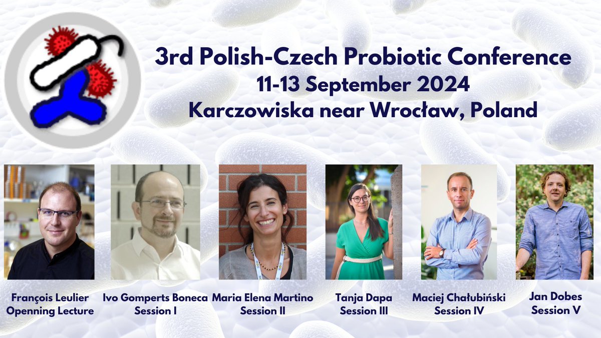 3rd Polish-Czech Probiotic Conference (@pcpc2024) on Twitter photo These are the last days to complete registration for <a href="/PCPC2024/">3rd Polish-Czech Probiotic Conference</a> ! Register your abstract here by May 20! No #conference fee, everything covered! Let's talk about #probiotics, #immunology and #allergy in #Poland !
<a href="/IITDPAN/">IITD</a> <a href="/MNiSW_GOV__PL/">Ministerstwo Nauki i Szkolnictwa Wyższego</a> These are the last days to complete registration for <a href="/PCPC2024/">3rd Polish-Czech Probiotic Conference</a> ! Register your abstract here by May 20! No #conference fee, everything covered! Let's talk about #probiotics, #immunology and #allergy in #Poland !
<a href="/IITDPAN/">IITD</a> <a href="/MNiSW_GOV__PL/">Ministerstwo Nauki i Szkolnictwa Wyższego</a>