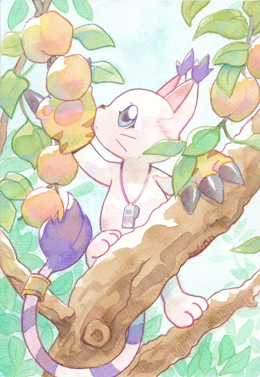 I was inspired by a photo to make this gatomon 🥹