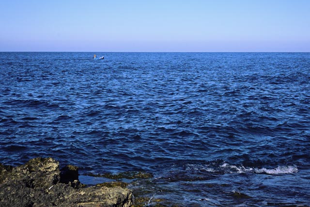 Mare Adriatico,visto dalla costa pugliese.
#photography #adriaticsea #seascape #horizon #watercolor