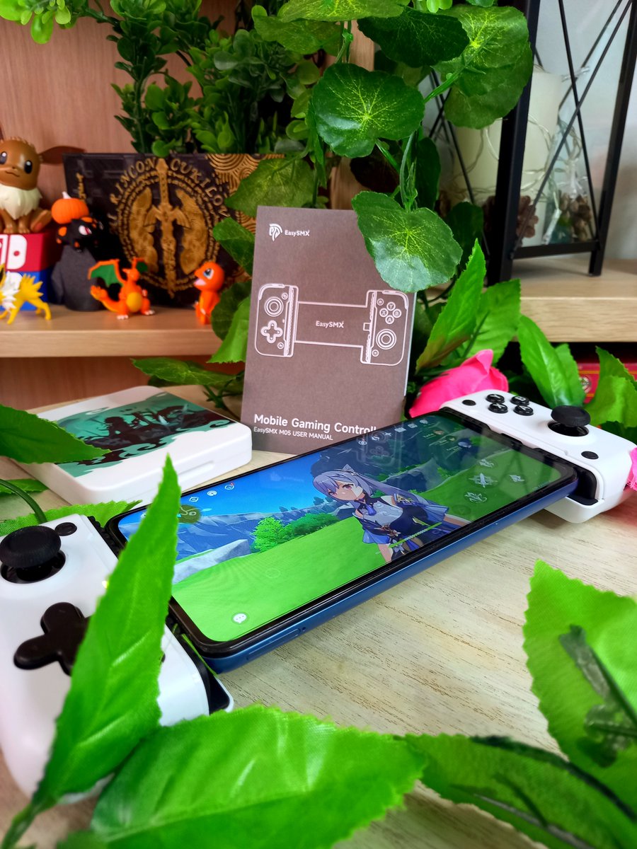 The most cost-effective mobile controller-M05🎮. Do you like it🩷? easysmx.com/products/easys… #EasySMX #Moible #mobilegames #Android #controller #gamepad #efootball #mobilelegendsbangbang #CoDMobile #PUBGMOBILE