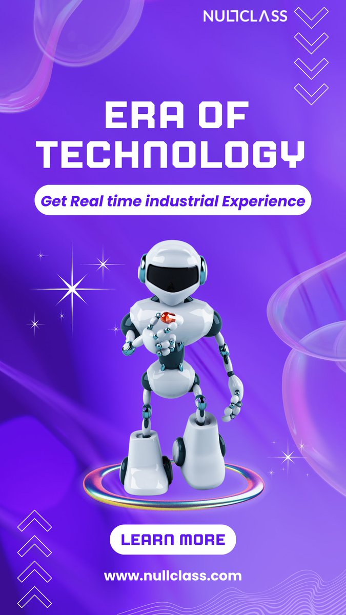 nullclassdotcom's tweet image. "Empower Your Future with NullClass! 🌟 Dive into real-time industrial projects and equip yourself for the technology-driven world ahead. 💡 #NullClass #TechFuture #IndustrialProjects #EmpowerYourself"