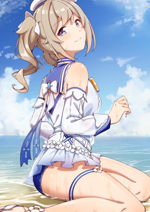 水着バーバラ🌊 #原神 