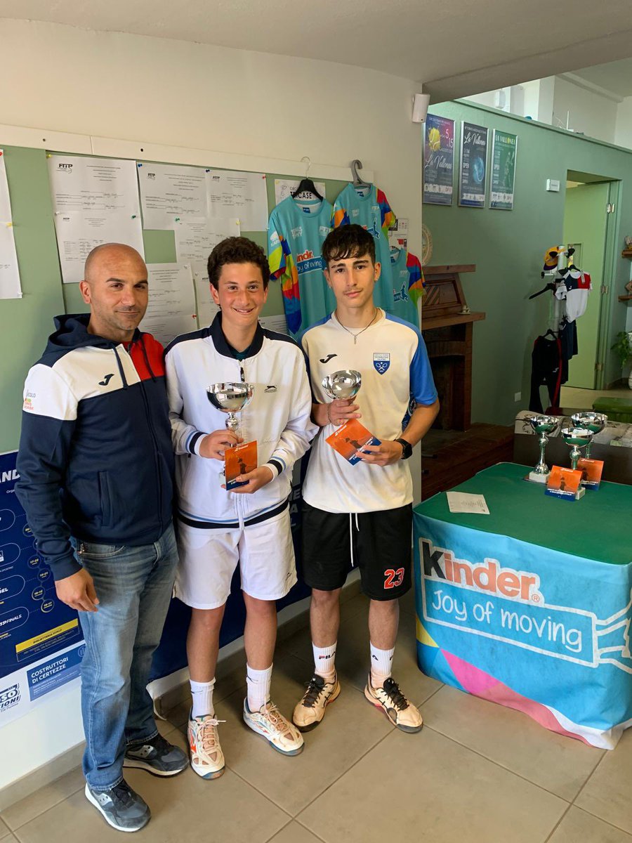 Pietro Quinto è il vincitore del Torneo Kinder under 16 di Tricase.
In finale Pietro si è imposto con un nettissimo 6/0 6/1 su Jacopo Duma.
#Lecce #Tennis #CTLecce #CircoloTennisLecce #TennisPlayer #TennisTournament #LecceTennis #SalentoTennis #KindeJoyOfMoving