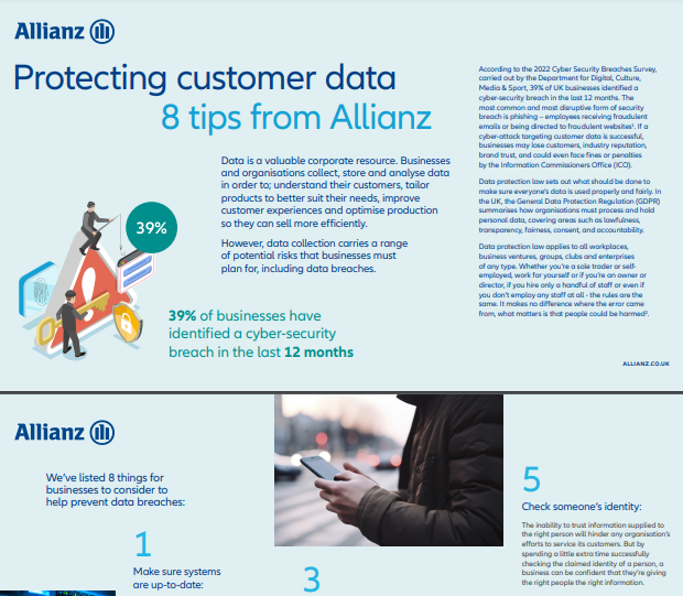 Data is a valuable corporate resource👀

Data collection carries a range of potential risks including data breach 😳

We've listed 8 things for businesses to consider ❌👇

For your Free copy 👉bit.ly/2QPhyjQ

#HenshallsGroup 💙
#HenshallsHelps 🙌
#ThursdayThoughts 🤔