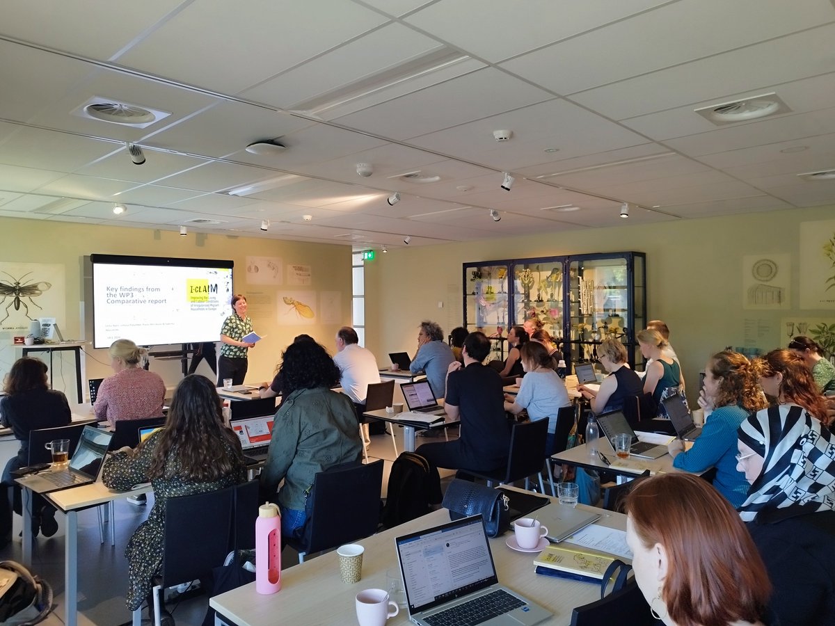 Today in Utrecht🇳🇱 with our <a href="/iclaimeu/">I-CLAIM</a> partners we are assessing our findings on the living and working conditions of 
 undocumented #migrants ! Defining policy recommendations to improve them is our goal👌🏽