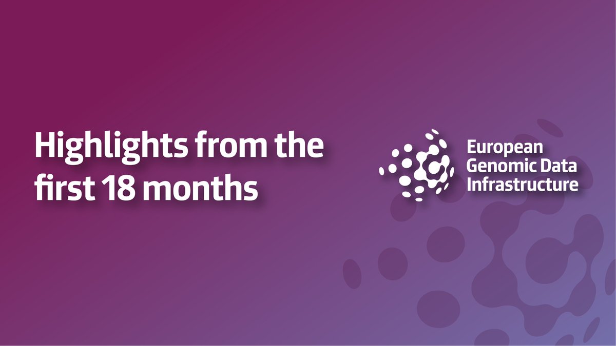 🎉 @GDI_EUproject is 18 months old! Read our latest news to find out the project’s highlights in the past few months and the future plans. ➡️ gdi.onemilliongenomes.eu/news/eighteen-…