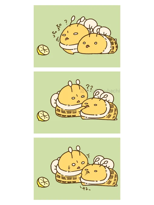 Q.はちって舌長いんですか?
A. 