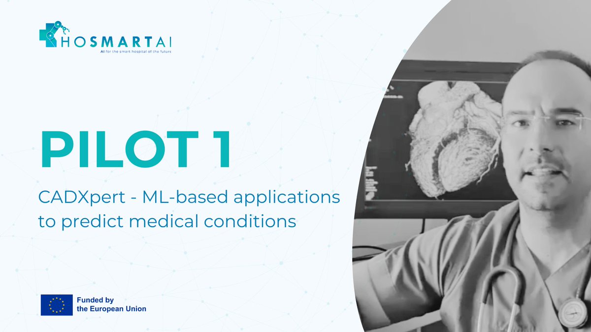 HosmartAI will be represented at <a href="/RadicalHealthF/">Radical Health Festival Helsinki</a> by 6 amazing pilots 💪 Meet Pilot 1  👉 an AI-based application that uses machine learning to predict medical conditions. 🤖  
Aristotle University of Thessaloniki (AUTH)  #healthcare #hosmartAi #radicalhealthfestival